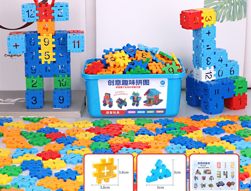 Digital Building Block Puzzle Children's Educational Toys