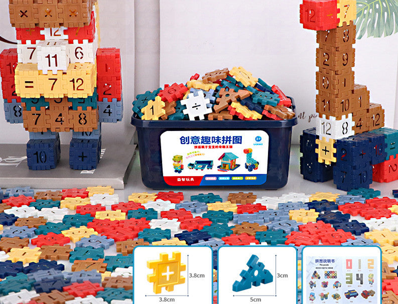 Digital Building Block Puzzle Children's Educational Toys