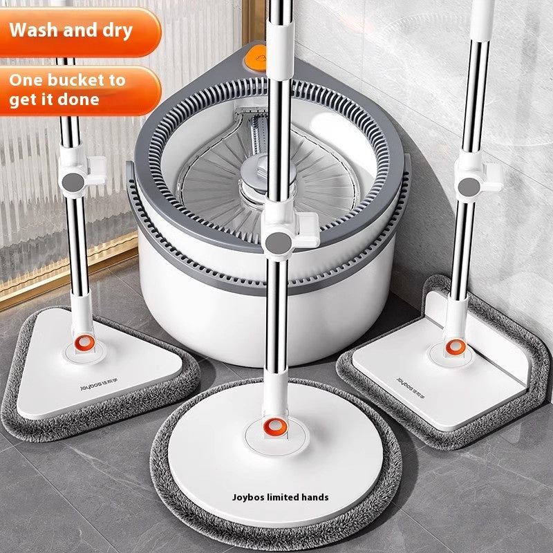 Rotating Mop Household Mop Automatic Rotating Single Barrel