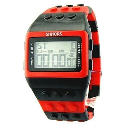 Building Block Design Digital Watch