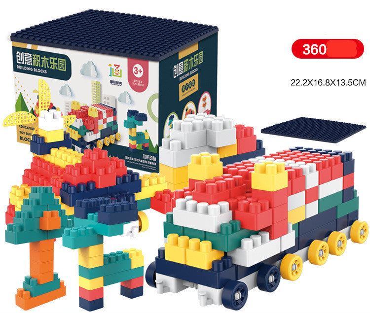 Building block storage box set