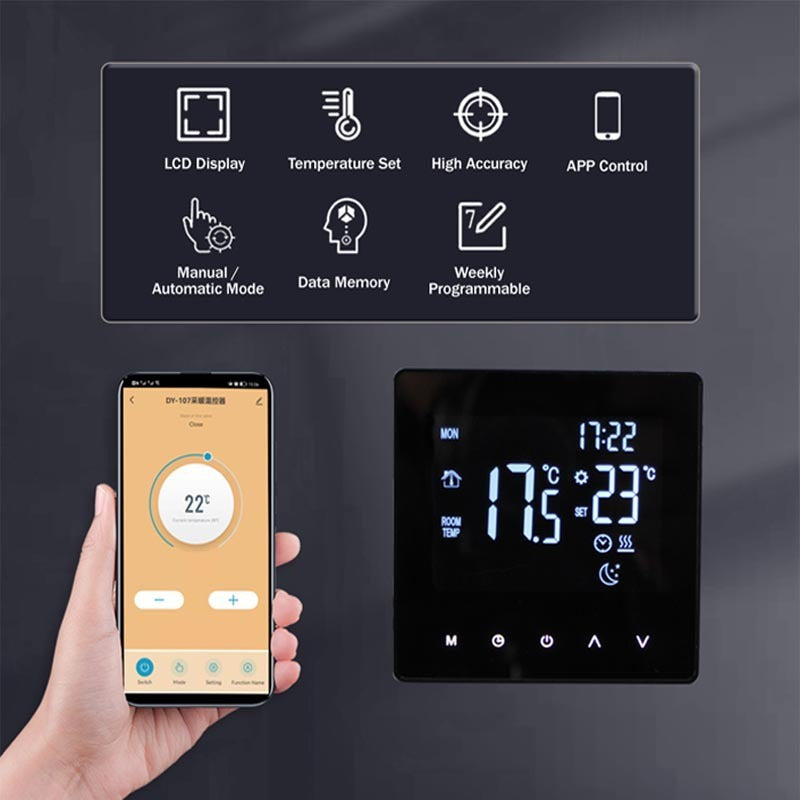 Intelligent WiFi Water And Floor Heating Thermostat