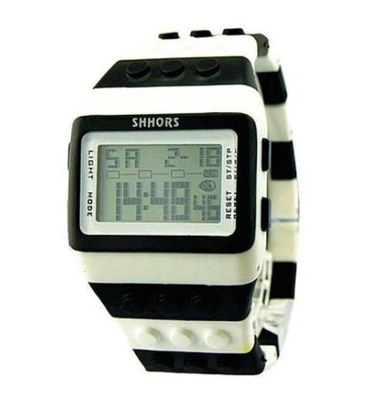 Building Block Design Digital Watch