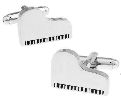 Music Gift Grand Piano Men's Cufflinks