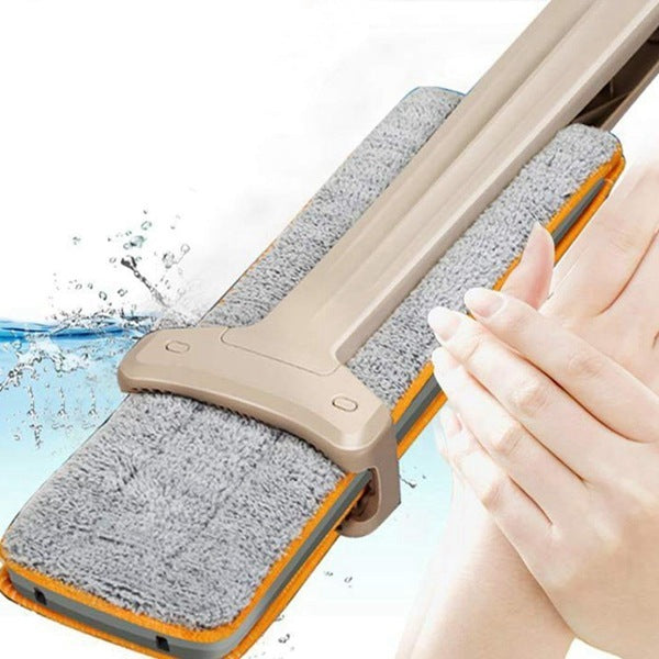 Flat Mop Cloth Cover Mop Head Replacement Cloth Cover Double-Sided Hand-Washing Flat Mop Mop