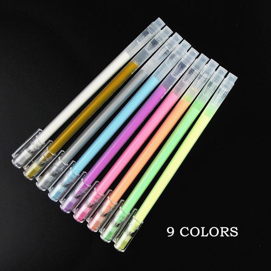 3Pcs Highlight Liner Sketch Markers White Paint Marker Pen