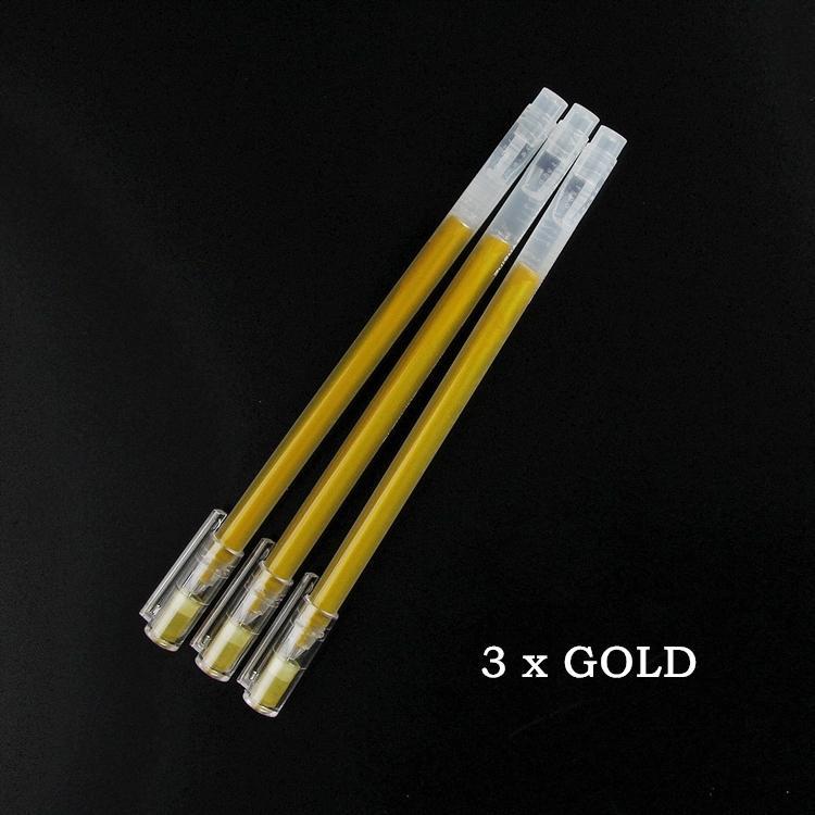 3Pcs Highlight Liner Sketch Markers White Paint Marker Pen