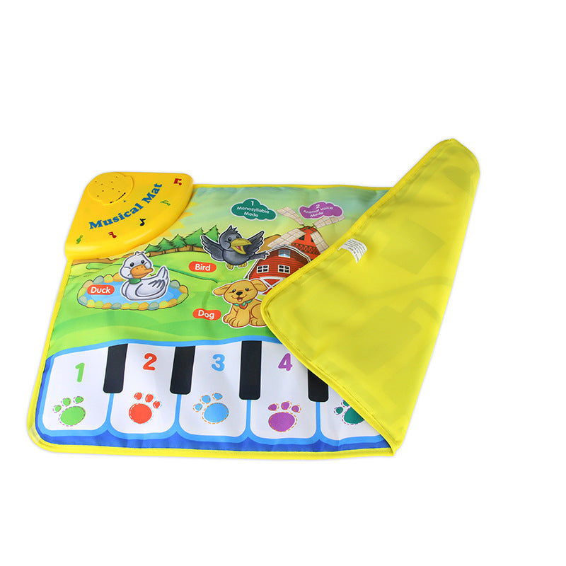 Children's Educational Piano Music Carpet