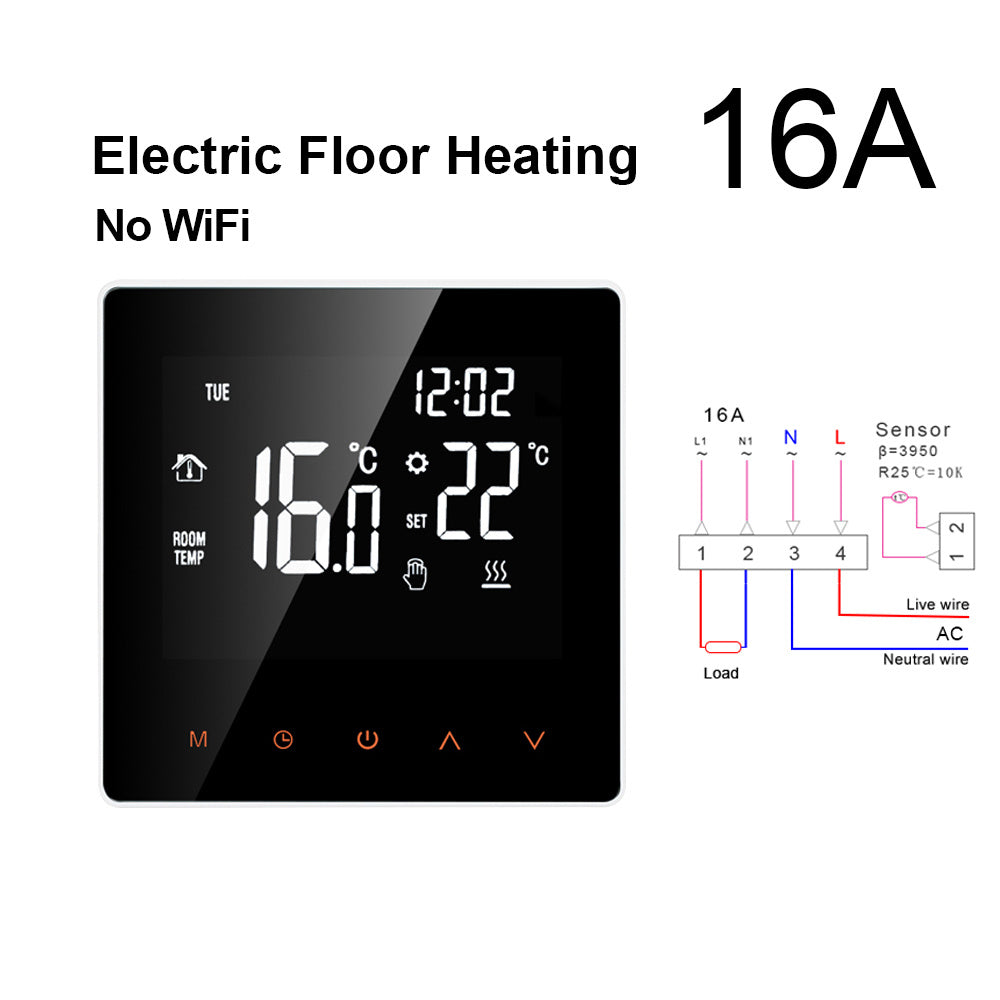 Electric heating thermostat