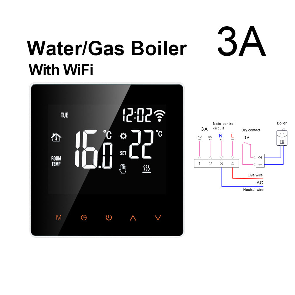 Electric heating thermostat