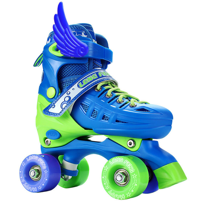 Children's Roller Skates Roller Skates Four Roller Skates Roller Skates Full Set