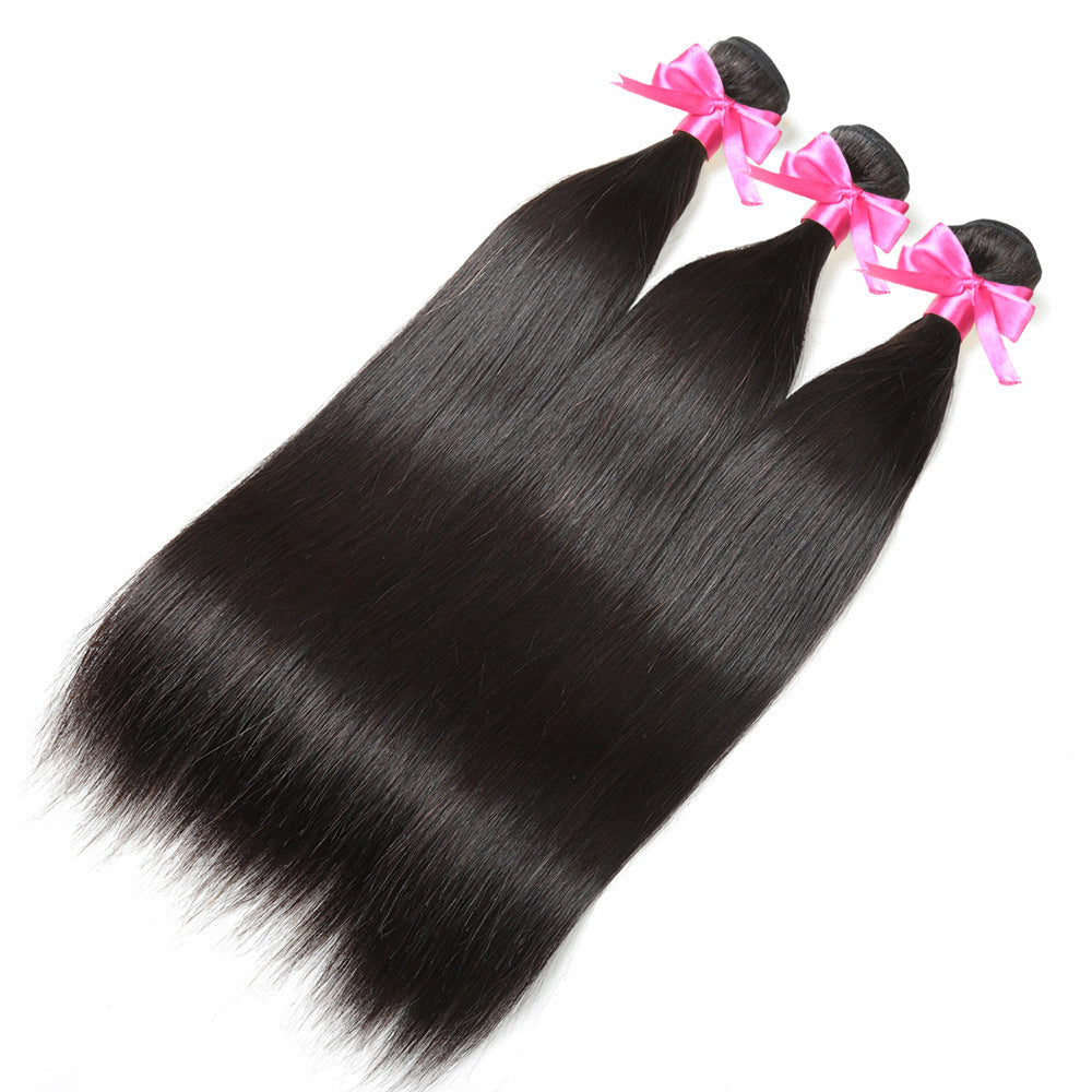 Straight Hair Pick Straight Hair Curtain Wig For Women