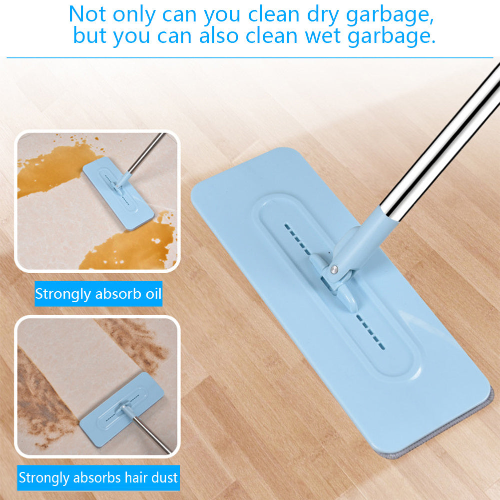 Scrabble flat mop hand wash lazy mop