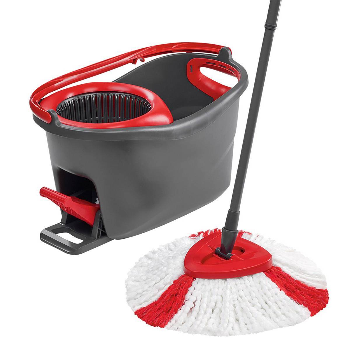 Rotating mop head mop pad