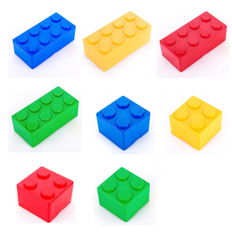 Square Building Block Storage Box Storage Tool