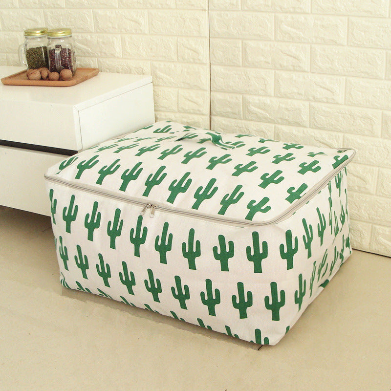 Portable clothes storage box