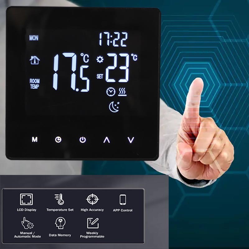 Intelligent WiFi Water And Floor Heating Thermostat