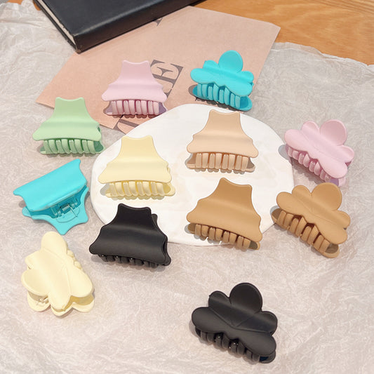 Sweet Frosted Small Hair Clip Women