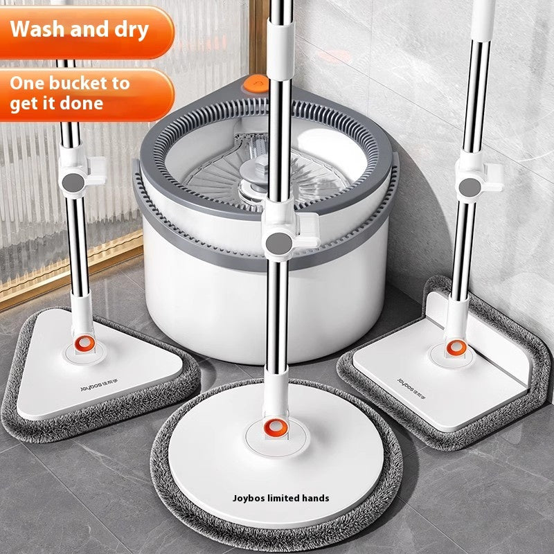 Rotating Mop Household Mop Automatic Rotating Single Barrel