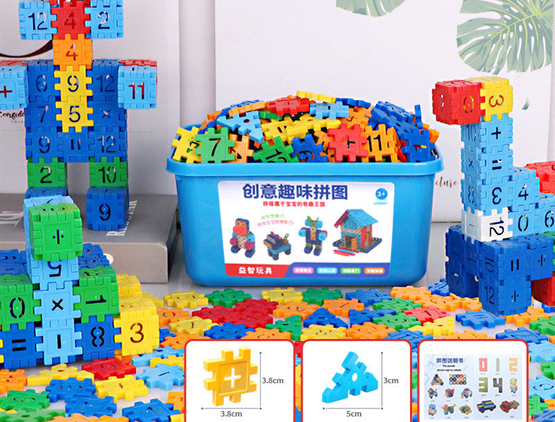 Digital Building Block Puzzle Children's Educational Toys