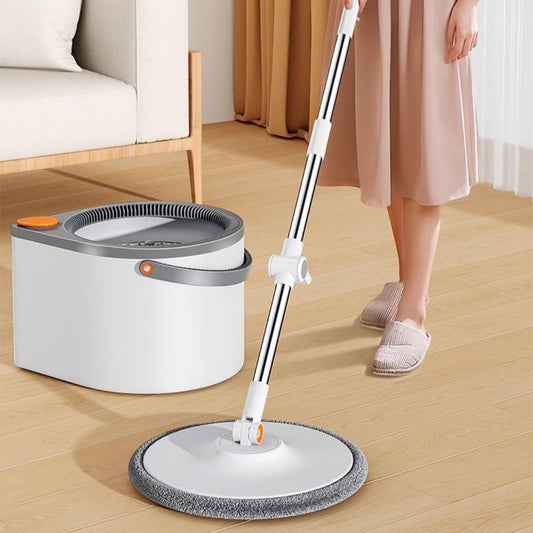 Rotating Mop Household Mop Automatic Rotating Single Barrel