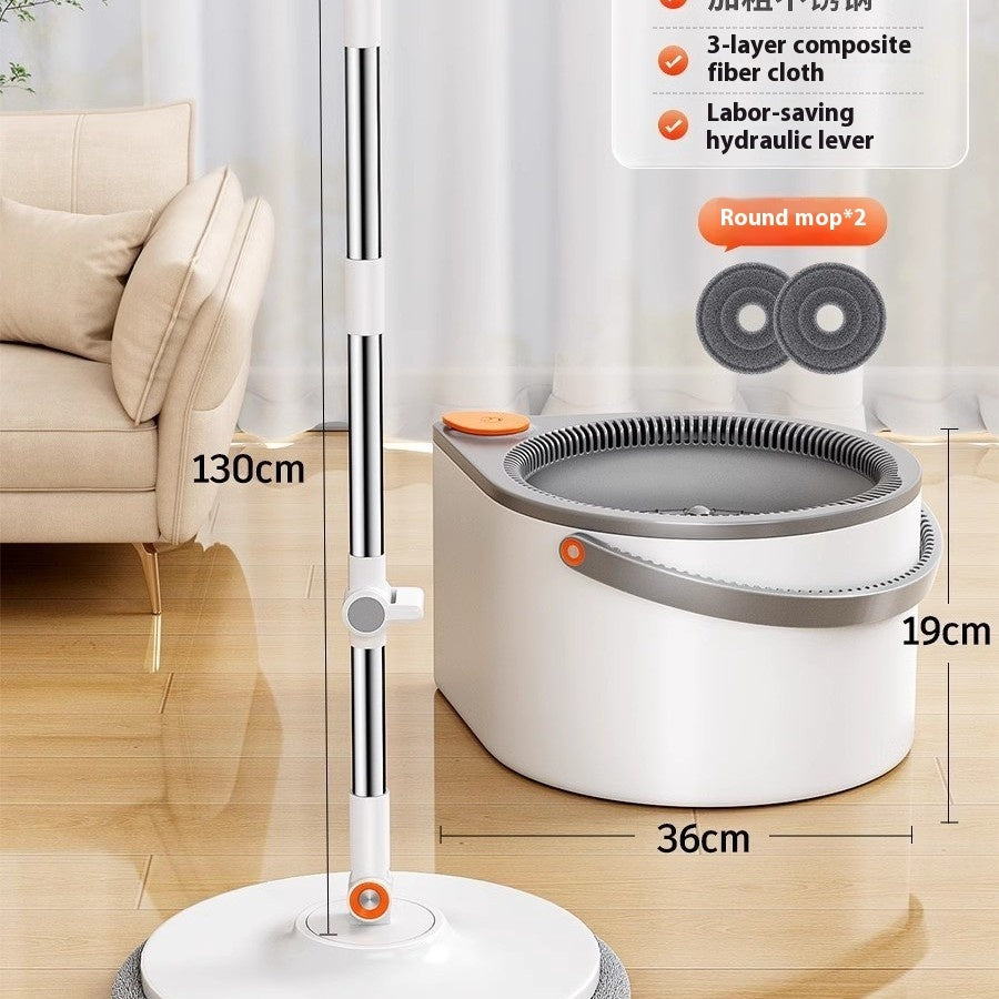 Rotating Mop Household Mop Automatic Rotating Single Barrel