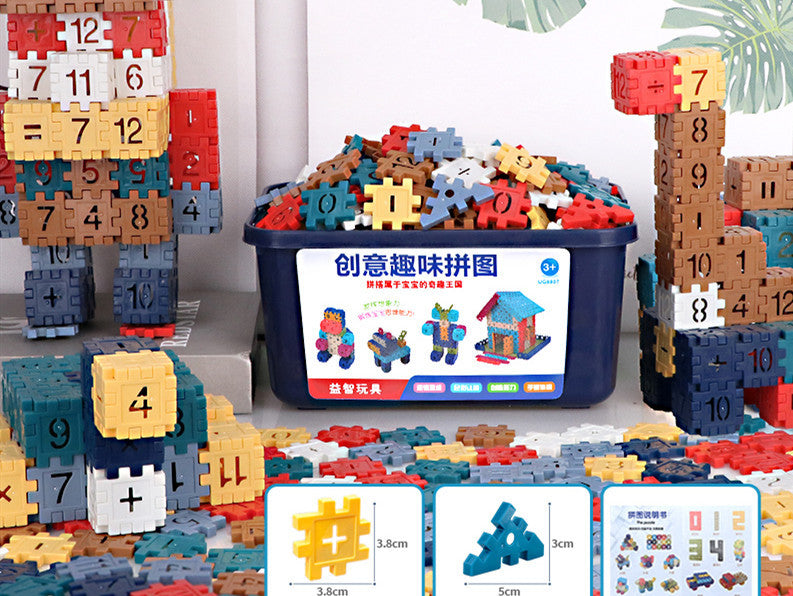 Digital Building Block Puzzle Children's Educational Toys