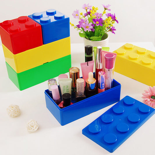 Square Building Block Storage Box Storage Tool