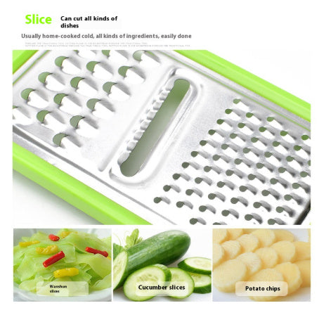 Multifunctional Manual Stainless Steel Chopper Grater Creative Kitchen Utensils