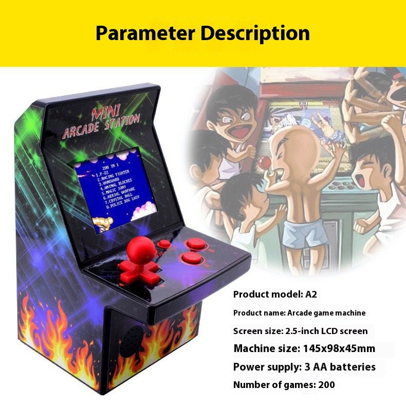 Mini Handheld Game Machine Children's Nostalgia Small Arcade