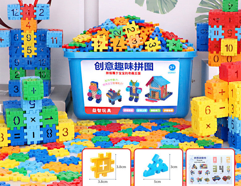 Digital Building Block Puzzle Children's Educational Toys