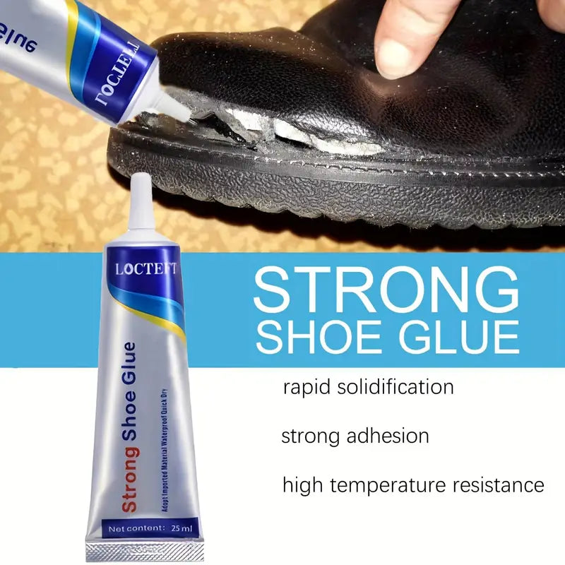 1pc 25ml Shoe Repair Glue Special Glue for Shoes Resin Soft Glue Waterproof Universal Strong Sole Special Shoe Repair Glue Universal Glue Leather Shoes Sports Shoes Glue Strong Glue Shoe Repair Glue Soft Glue